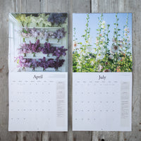 2024 Floret wall calendar pages