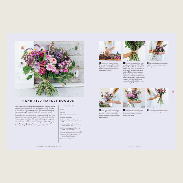 Interior page example from Floret Farm’s Cut Flower Garden book